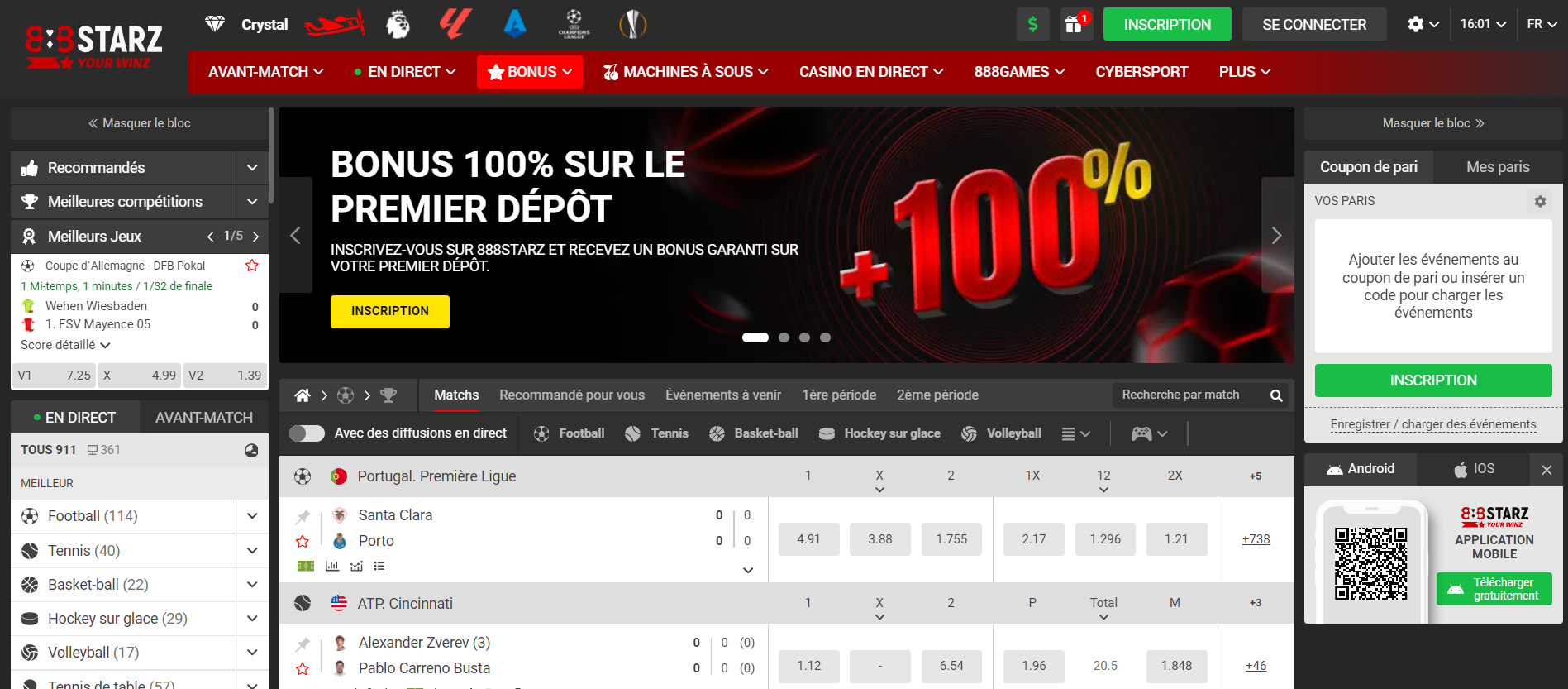 Particularités de l’utilisation de 888 Starz pour des paris en ligne